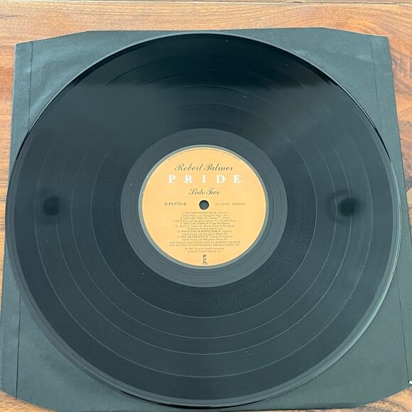 Robert Palmer Pride Vinyl LP 1983 UK Island Records ILPS 9720 - Picture 6 of 7